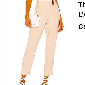 L'Acadamie Ankle Pant with Large Button